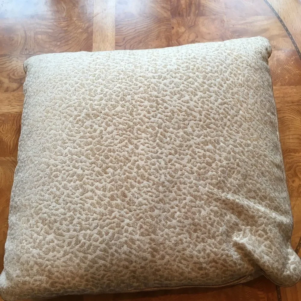 TAUPE SOFA Wildcat Print Pillow!
